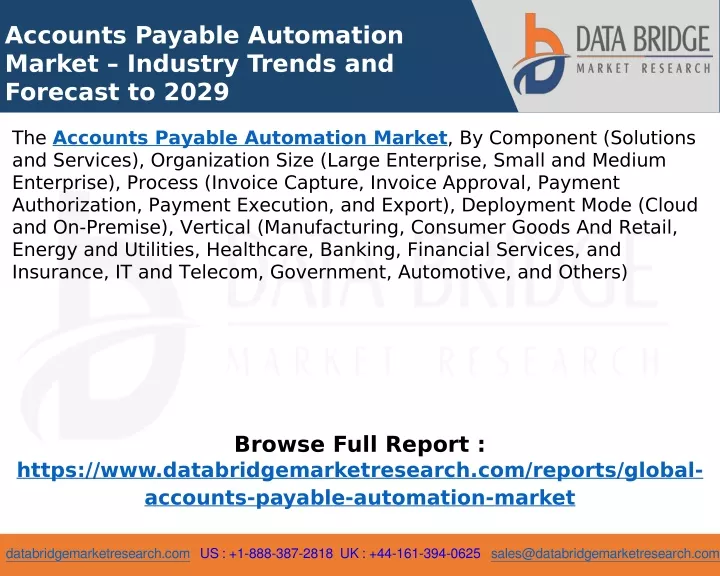 accounts payable automation market industry