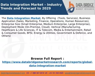 data integration market industry trends