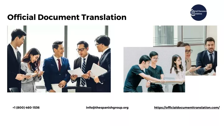 official document translation