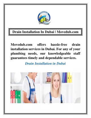 drain installation in dubai movedub com