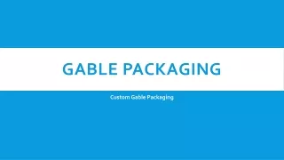 gable packaging