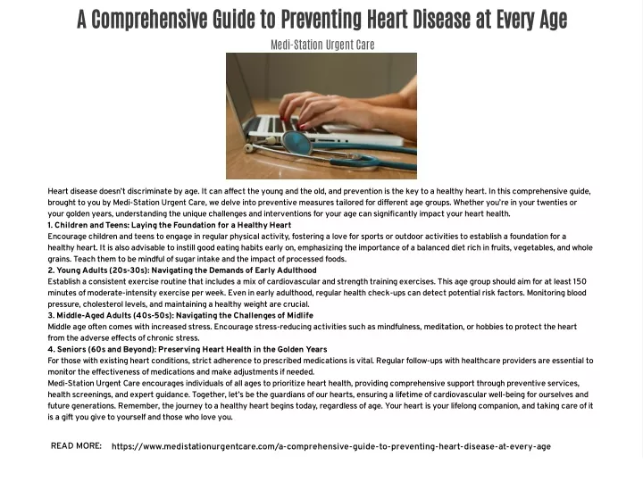 a comprehensive guide to preventing heart disease