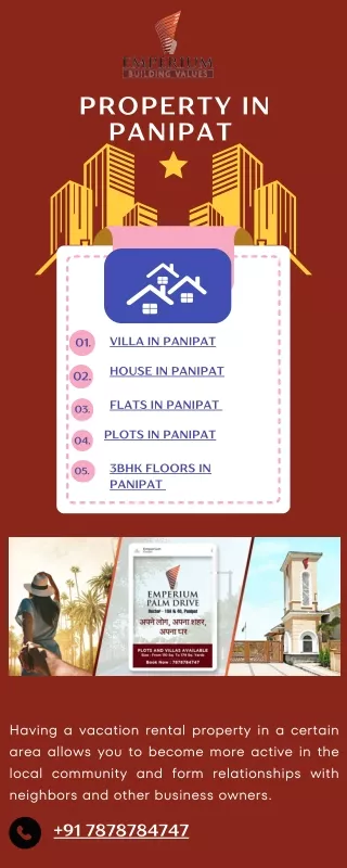 property for sale in panipat -emperium