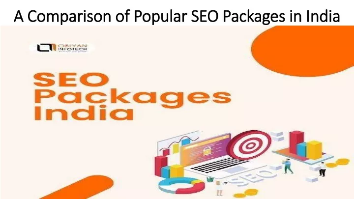 a comparison of popular seo packages in india