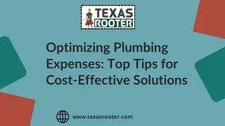 Optimizing Plumbing Expenses Top Tips for Cost-Effective Solutions