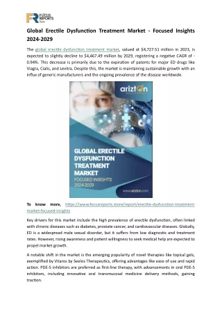 Global Erectile Dysfunction Treatment Market off page