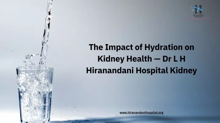 the impact of hydration on kidney health