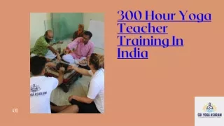 300 Hour Yoga Teacher Training In Rishikesh,India | Sri Yoga Ashram