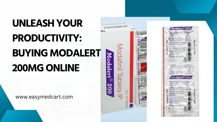 unleash your productivity buying modalert 200mg
