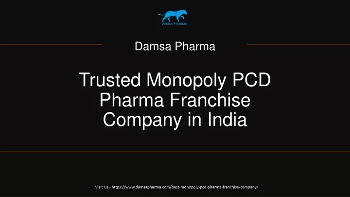 trusted monopoly pcd pharma franchise company in india