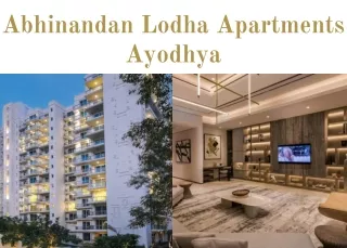 abhinandan lodha apartments ayodhya