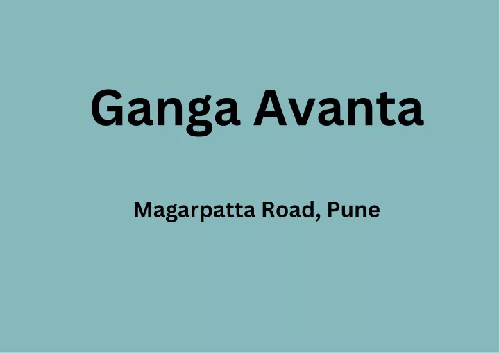 ganga avanta