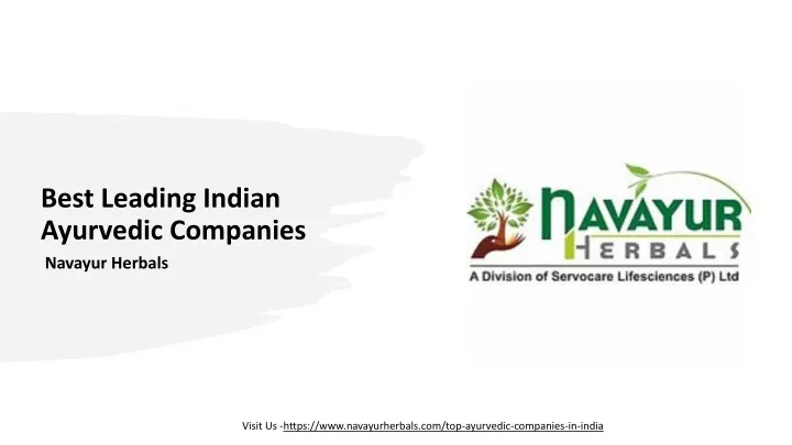 best leading indian ayurvedic companies