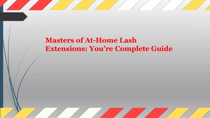 masters of at home lash extensions