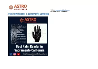 Best Palm Reader in Sacramento California