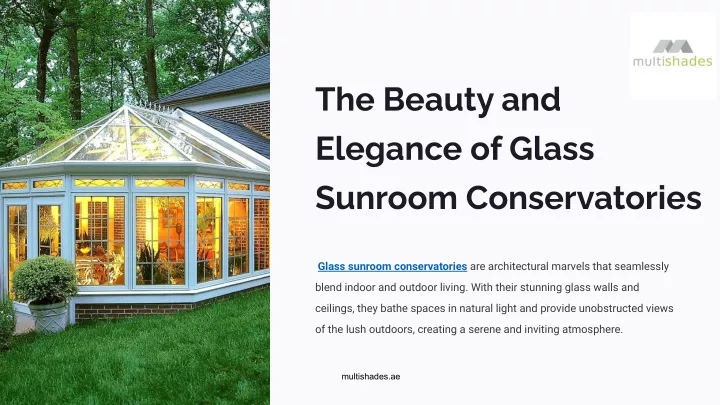 the beauty and elegance of glass sunroom