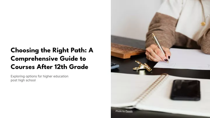 choosing the right path a comprehensive guide