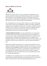 Denver Black Car Service - slide 1