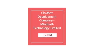 Chatbot Development Company - Mindpath Technology Limited