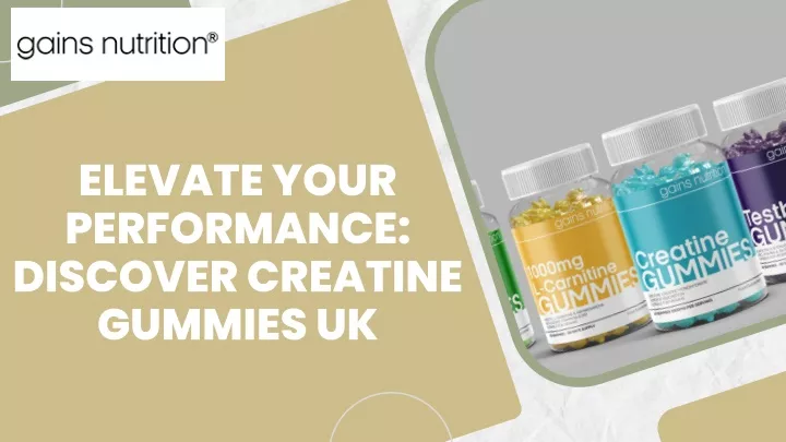 elevate your performance discover creatine