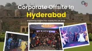 Plan your next Corporate Offsite in Hyderabad with CYJ – Enjoy Team Building