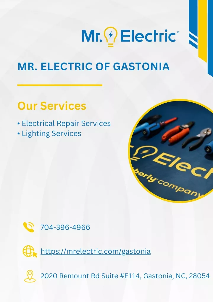 mr electric of gastonia
