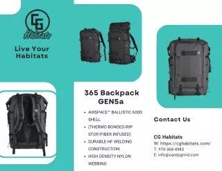 Convertible 365 Backpack GEN5a
