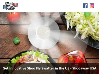 Get Innovative Shoo Fly Swatter in the US - Shooaway USA