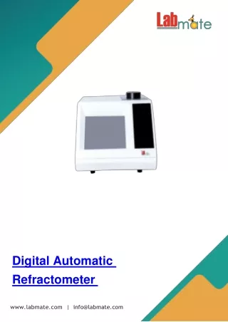 Digital-Automatic-Refractometer