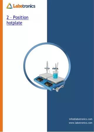 2 position hotplate