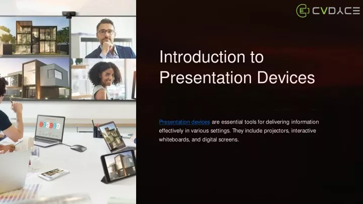 introduction to presentation devices