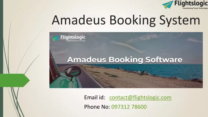amadeus booking system