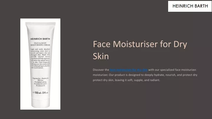 face moisturiser for dry skin