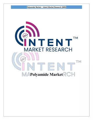 polyamide market intent market research imr