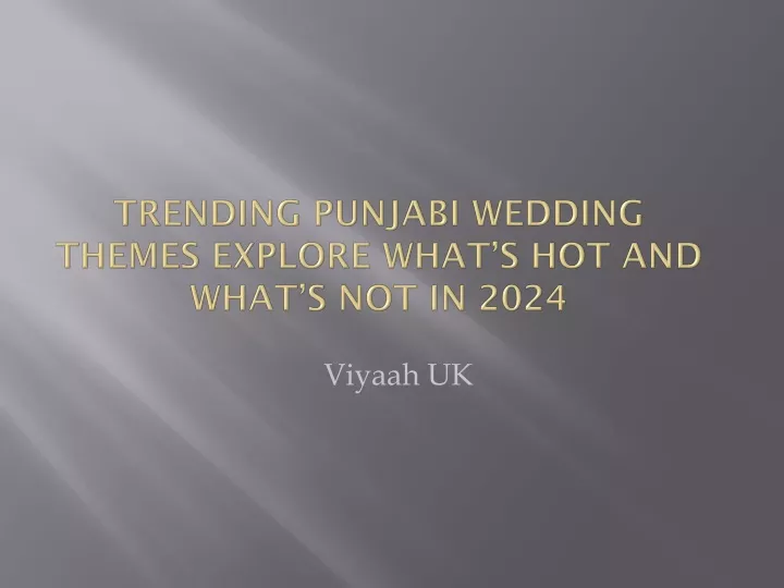 trending punjabi wedding themes explore what s hot and what s not in 2024