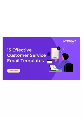 15 Effective Customer Service Email Templates
