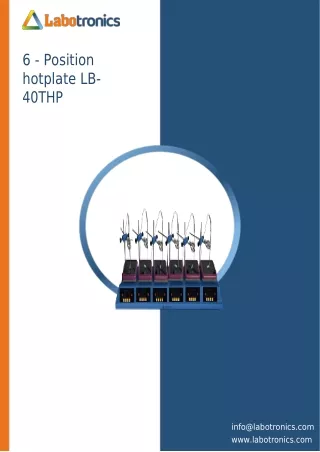 6 position hotplate lb 40thp