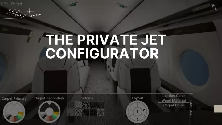 the private jet configurator