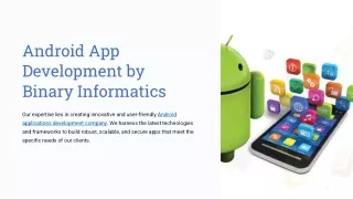 Android-App-Development-by-Binary-Informatics
