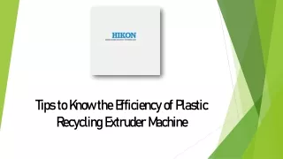 Tips to Know thе Efficiеncy of Plastic Rеcycling Extrudеr Machinе