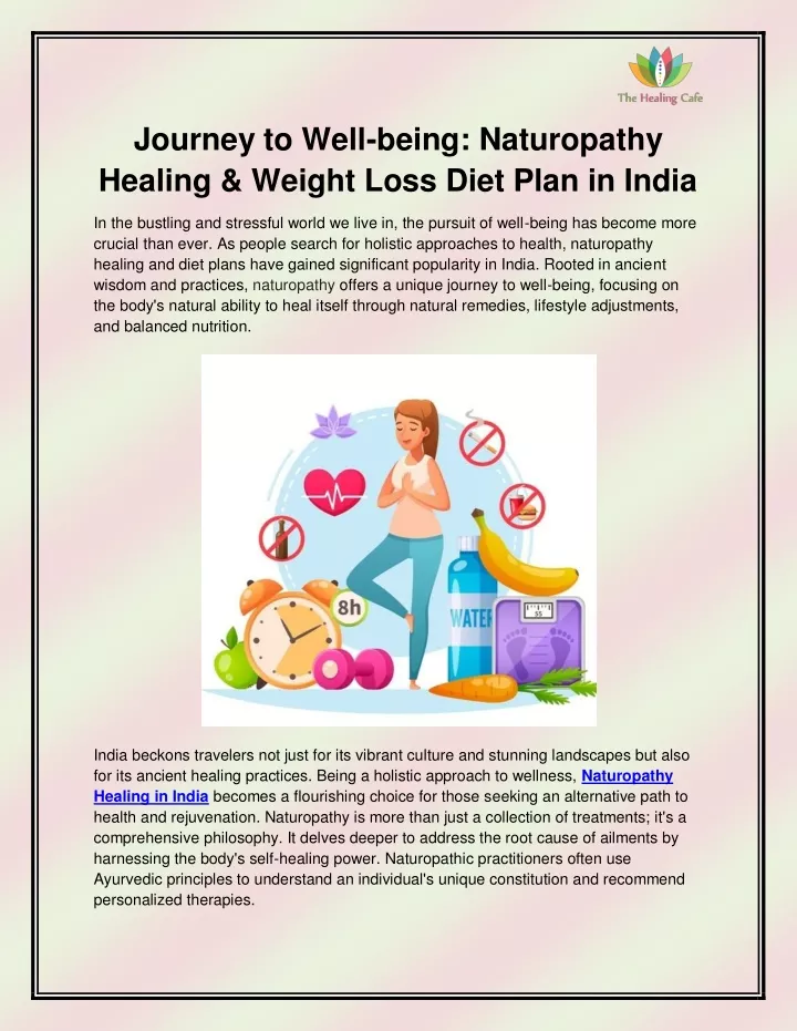 journey to well being naturopathy healing weight