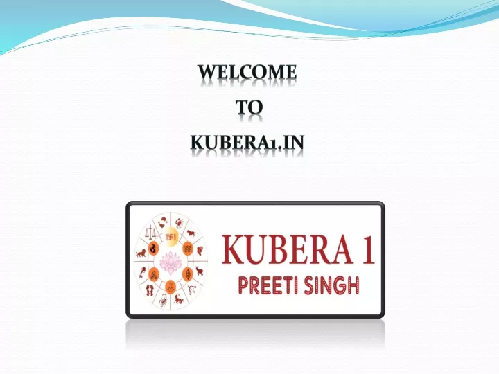 welcome to kubera1 in