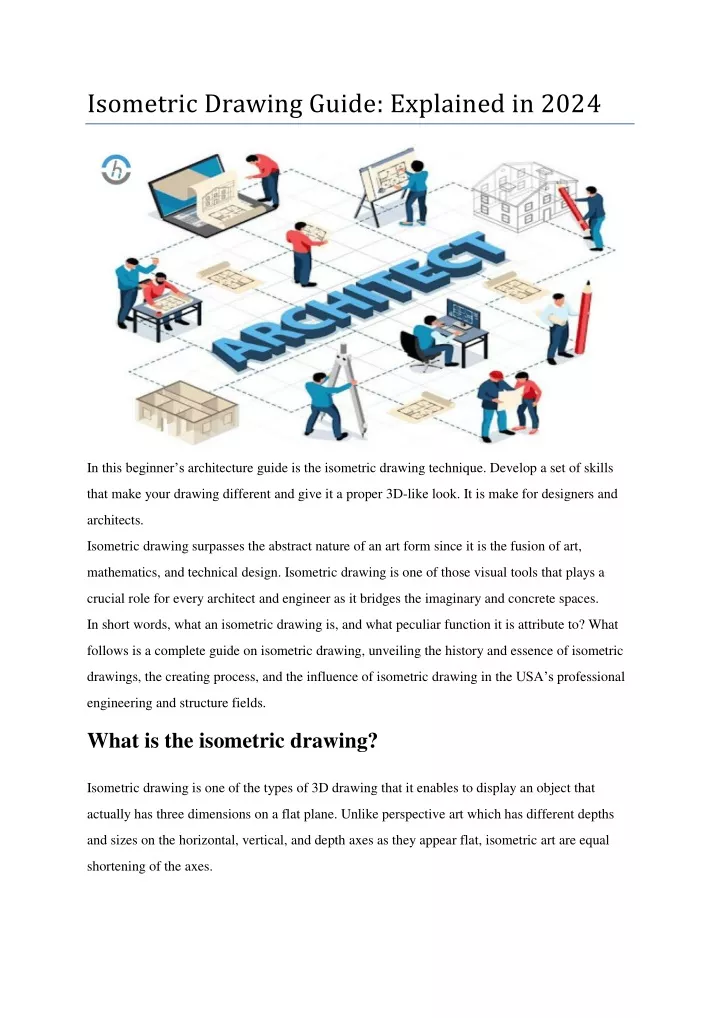 isometric drawing guide explained in 2024