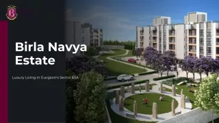 Birla Navya Estate Presentation