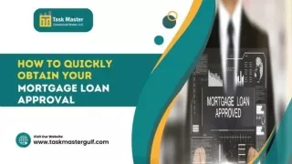 Mortgage Loan Approval  How to Quickly Obtain in 6 Easy Steps