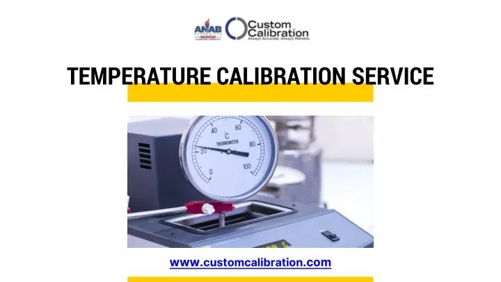 temperature calibration service