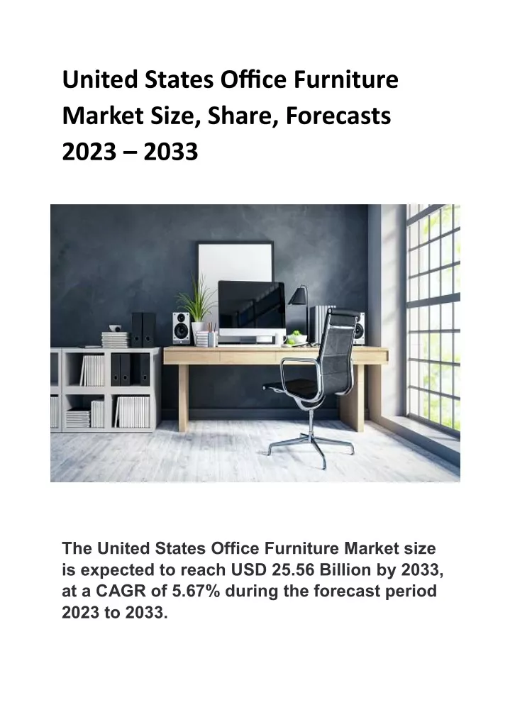 united states office furniture market size share