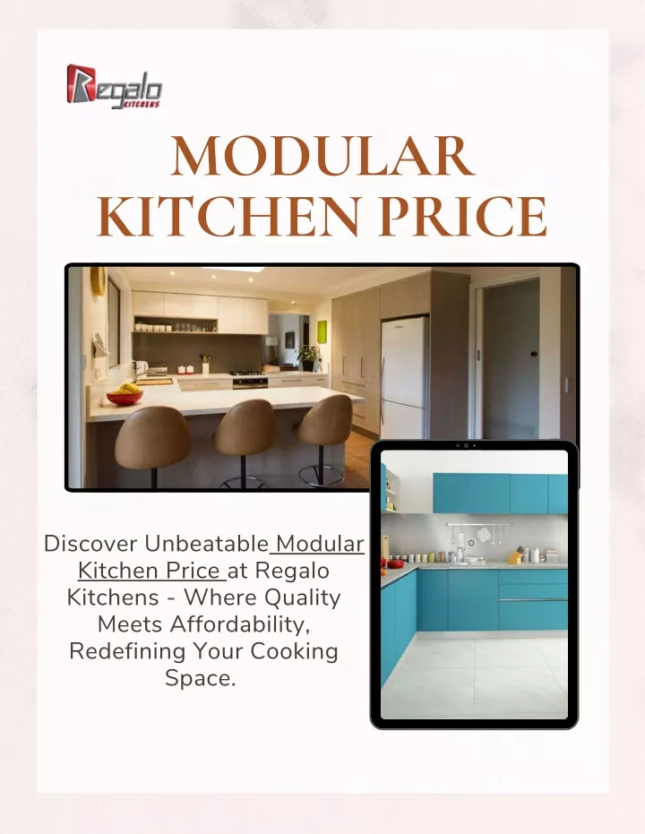 modular kitchen price