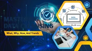 Mastering Data Cleansing What, Why, How, And Trends