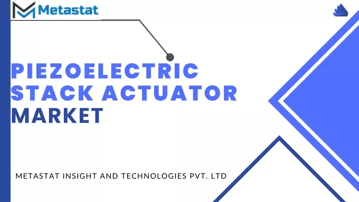 piezoelectric stack actuator